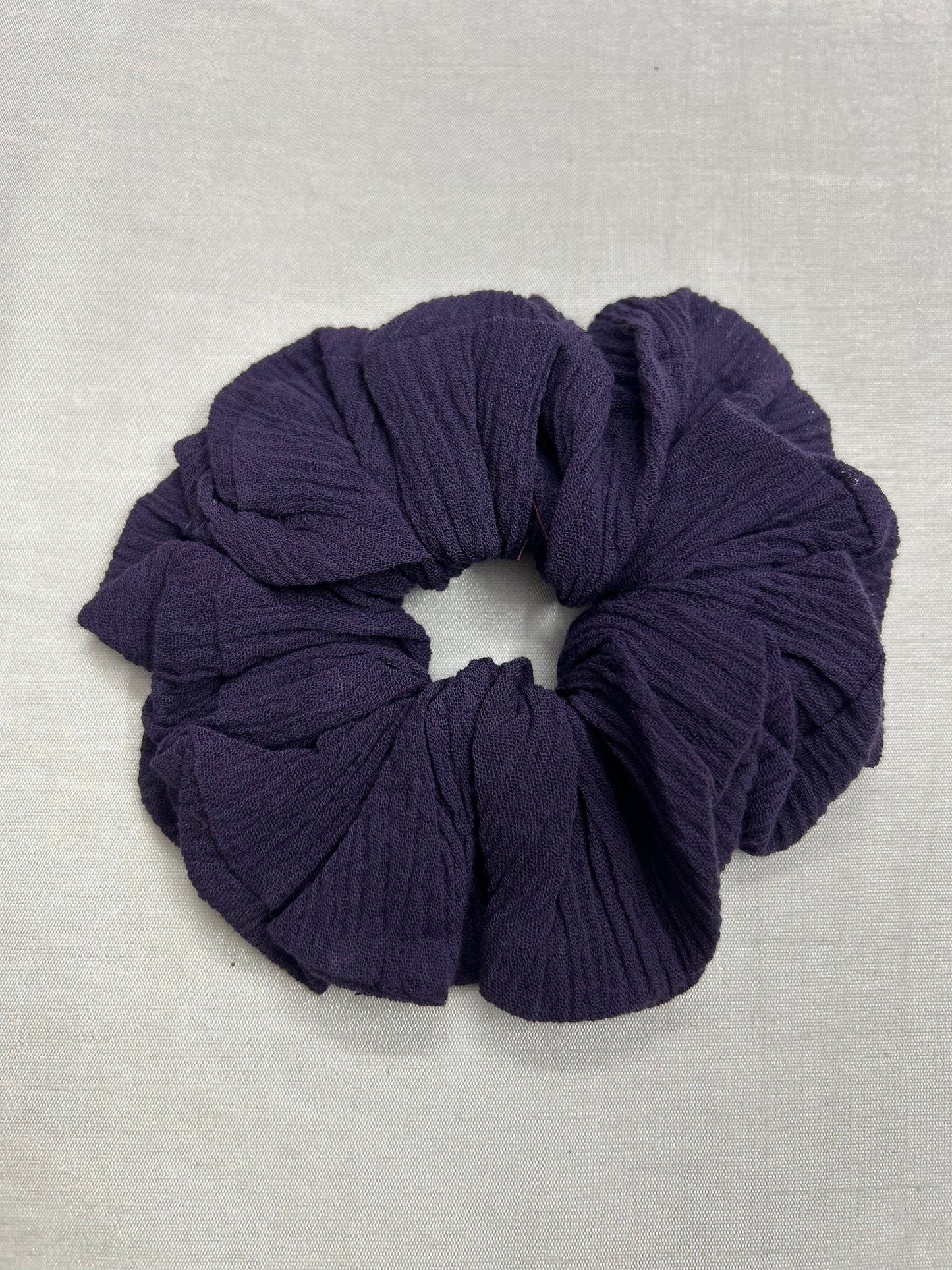 Cotton Crepe Dyed Scrunchies