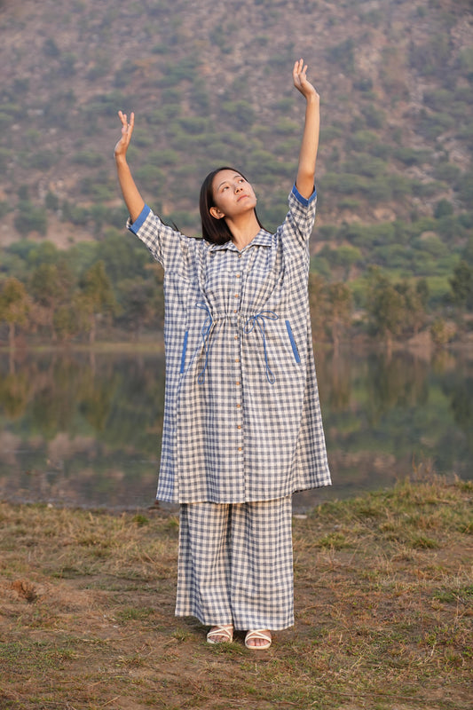 Sutra Anti-Fit Check Co-ord